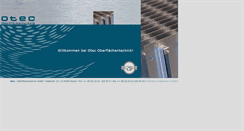 Desktop Screenshot of otec-dueren.de